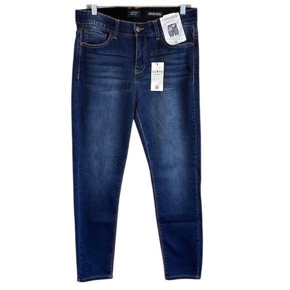 Curve Appeal Denim - NWT Curve Appeal Women's Comfort Waist High Rise Skinny Stretch Jeans 10/30